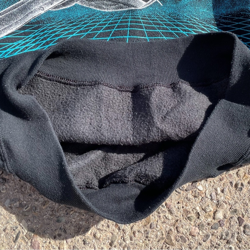 F22 Blackbird Jet Vtg 1991 Jerzees Crewneck Sweatshirt Men’s Size (XL Fits M) - Picture 7 of 7